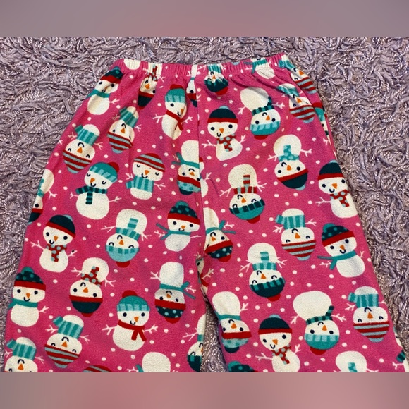 Gymboree snowgirl super soft 2 piece pajama set M 7/8 - Picture 14 of 16